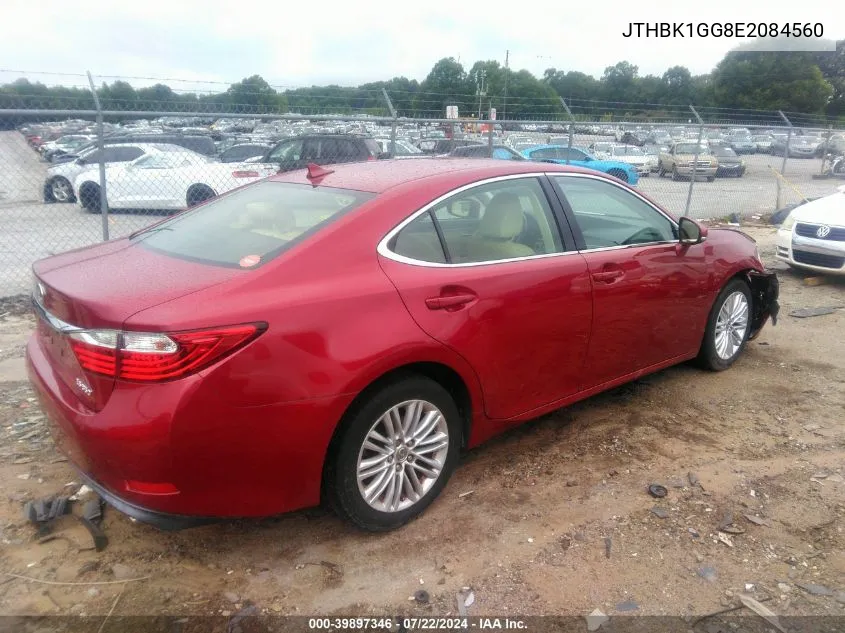 JTHBK1GG8E2084560 2014 Lexus Es 350