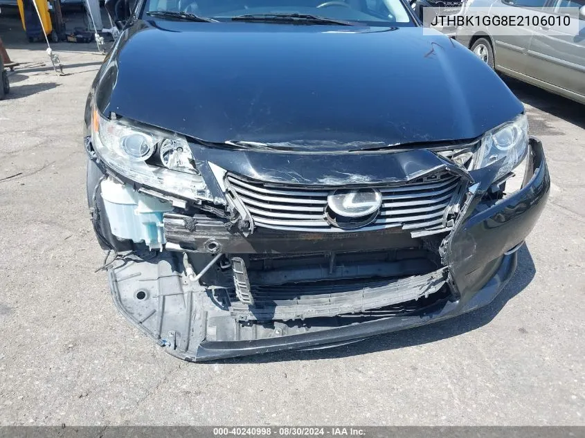 JTHBK1GG8E2106010 2014 Lexus Es 350