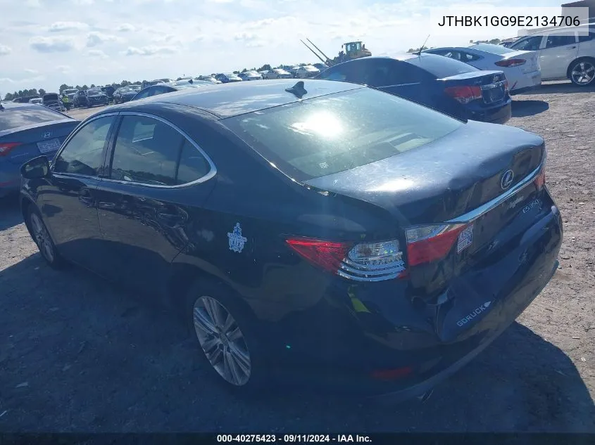 JTHBK1GG9E2134706 2014 Lexus Es 350