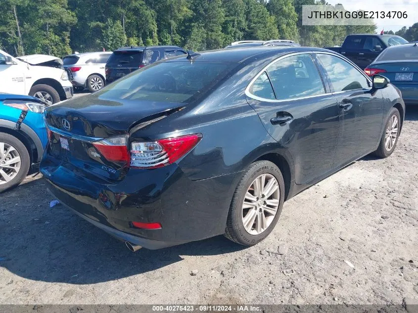 JTHBK1GG9E2134706 2014 Lexus Es 350