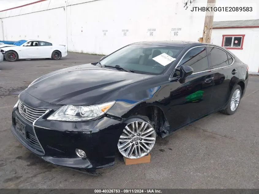 JTHBK1GG1E2089583 2014 Lexus Es 350