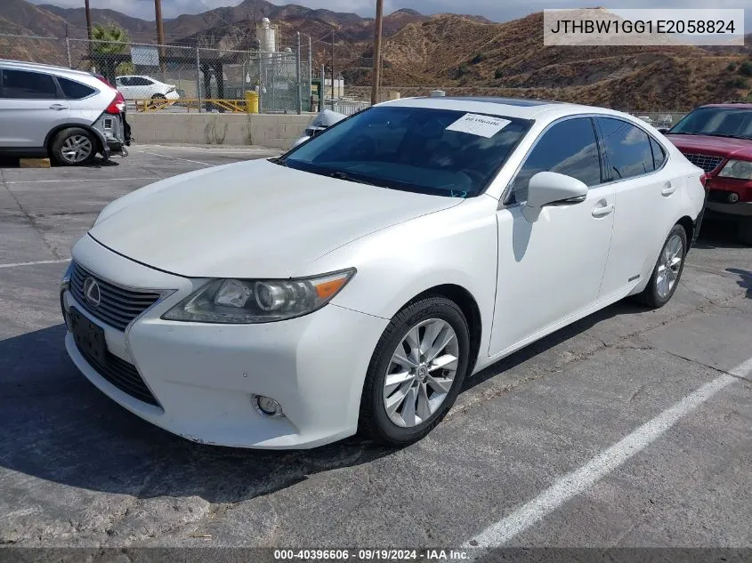 JTHBW1GG1E2058824 2014 Lexus Es 300H