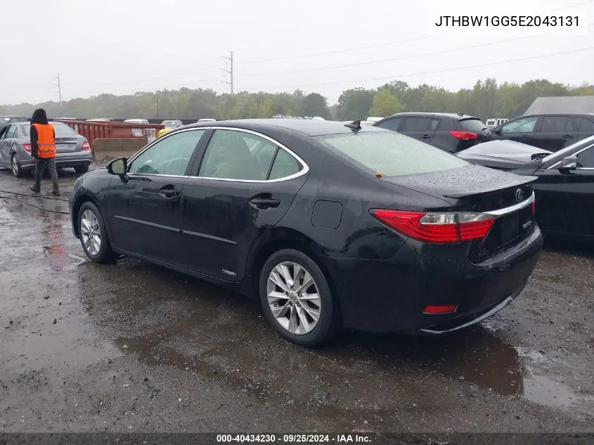 JTHBW1GG5E2043131 2014 Lexus Es 300H