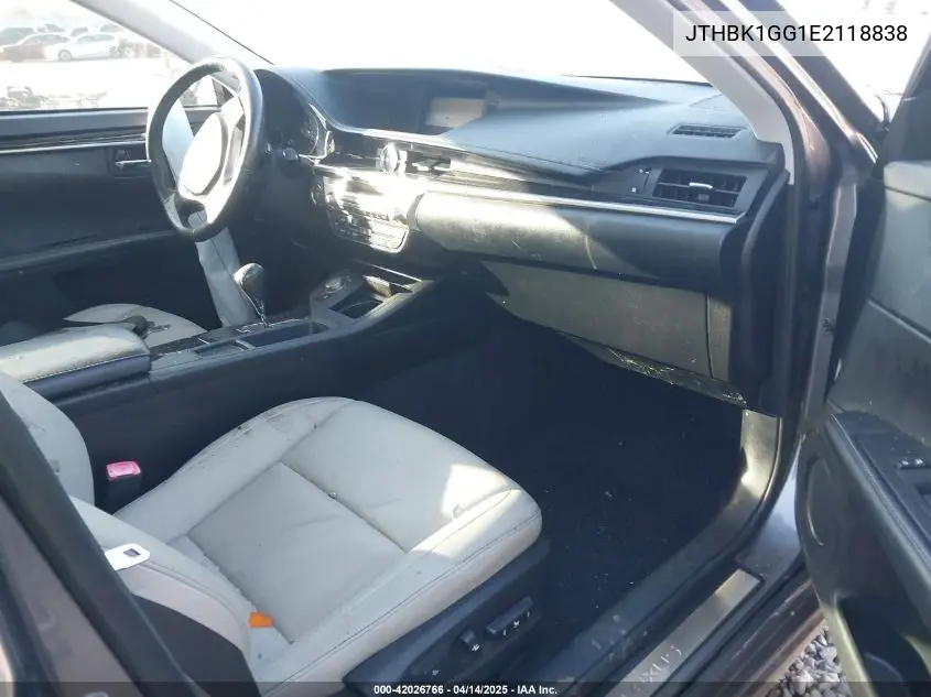 JTHBK1GG1E2118838 2014 Lexus Es 350