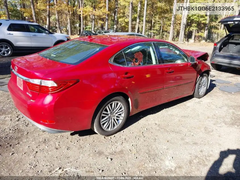 JTHBK1GG6E2133965 2014 Lexus Es 350