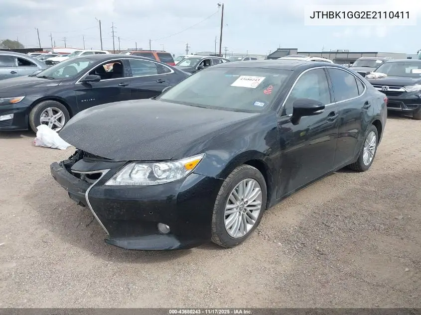 JTHBK1GG2E2110411 2014 Lexus Es 350