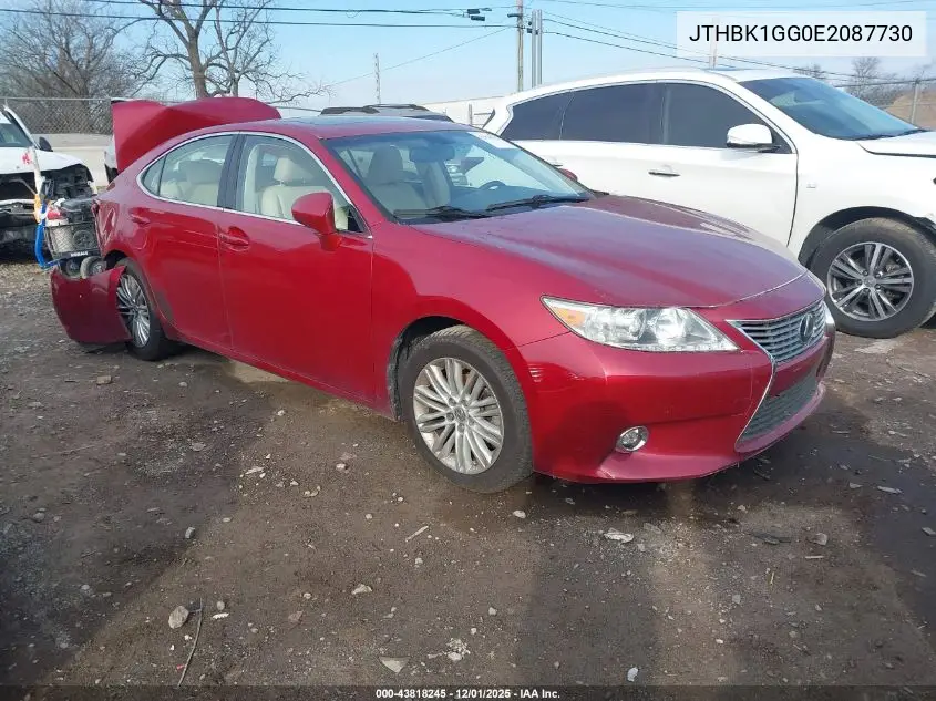 JTHBK1GG0E2087730 2014 Lexus Es 350