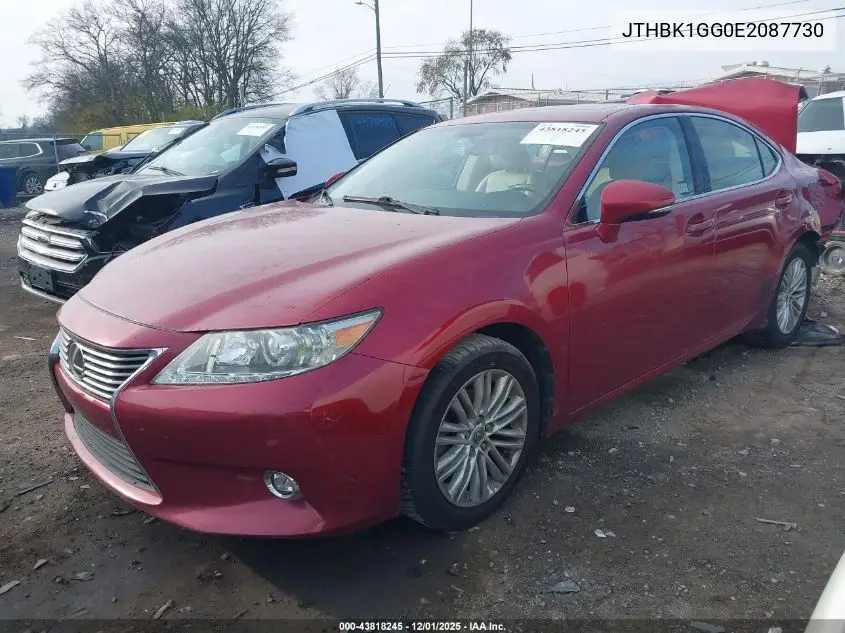 JTHBK1GG0E2087730 2014 Lexus Es 350