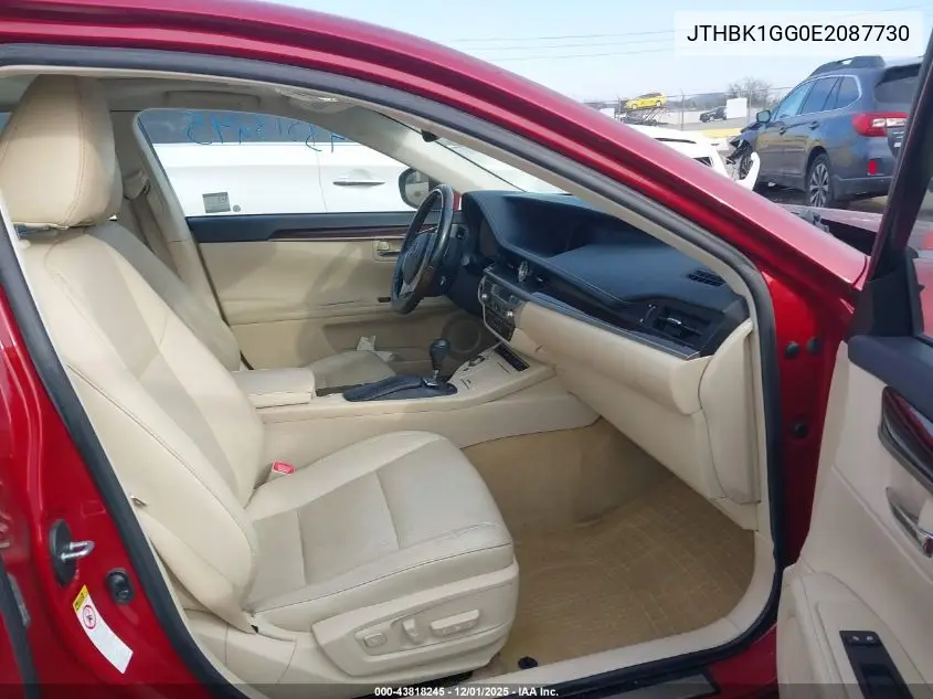 JTHBK1GG0E2087730 2014 Lexus Es 350