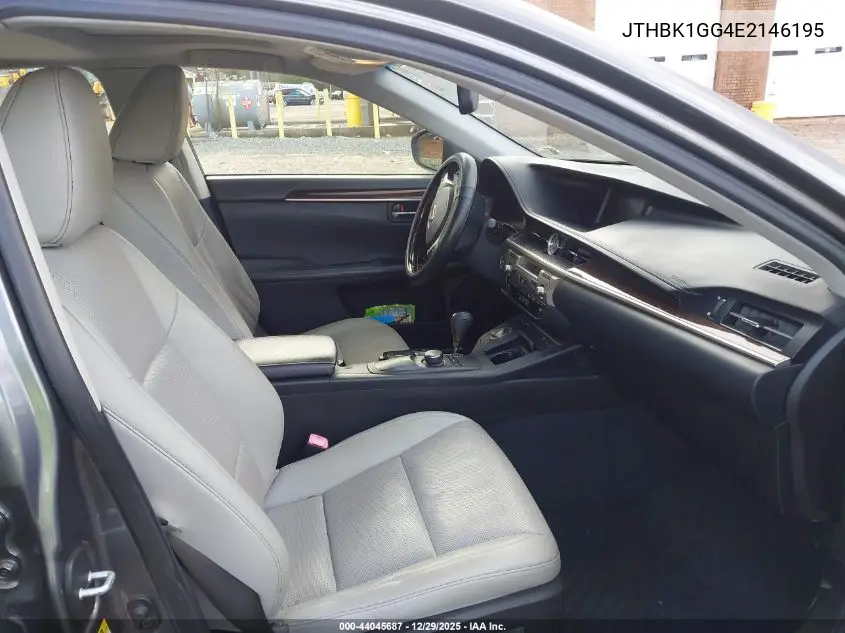 JTHBK1GG4E2146195 2014 Lexus Es 350