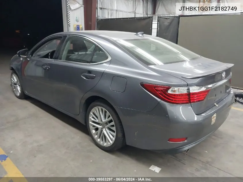 JTHBK1GG1F2182749 2015 Lexus Es 350