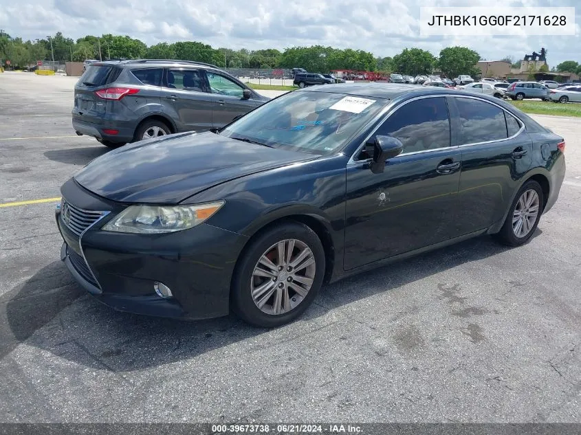 JTHBK1GG0F2171628 2015 Lexus Es 350