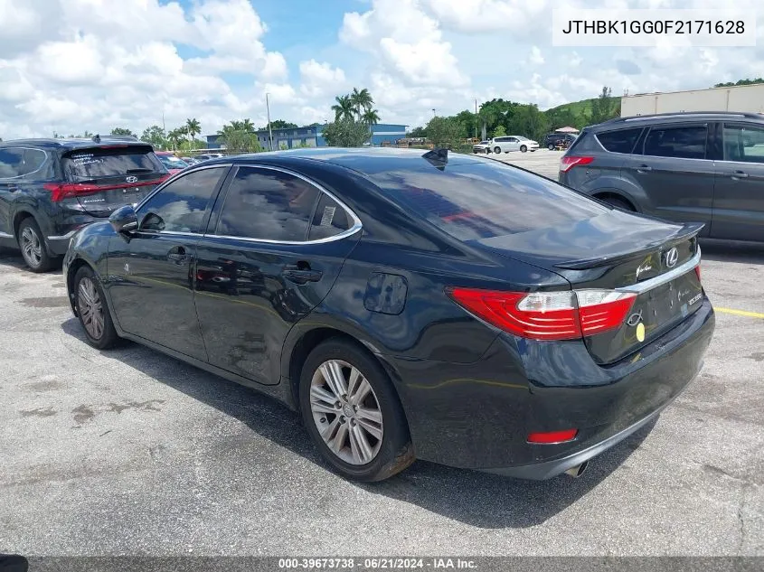 JTHBK1GG0F2171628 2015 Lexus Es 350