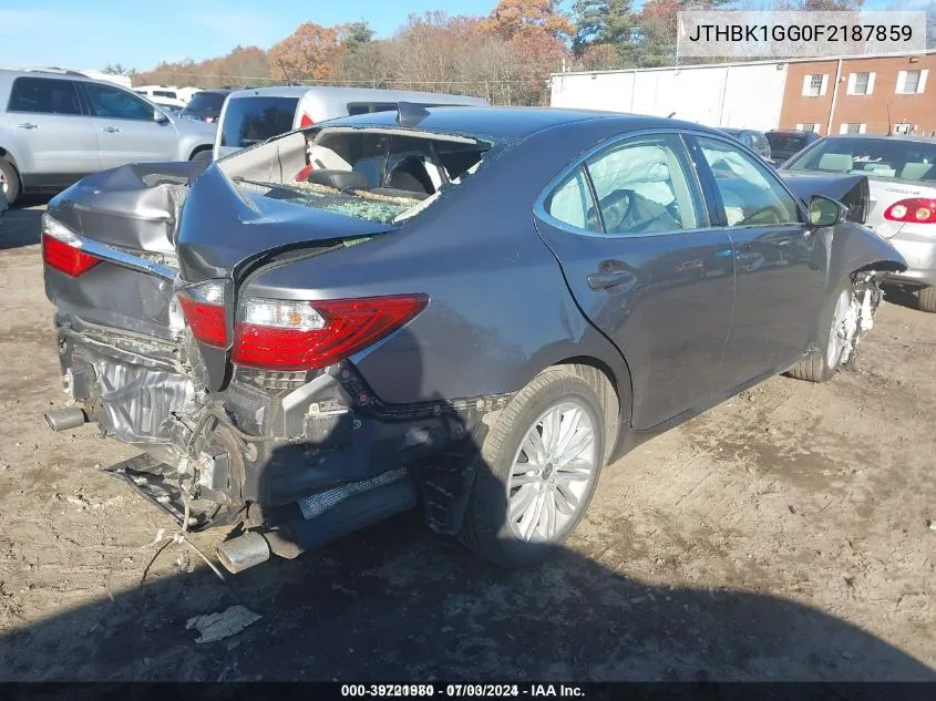 JTHBK1GG0F2187859 2015 Lexus Es 350