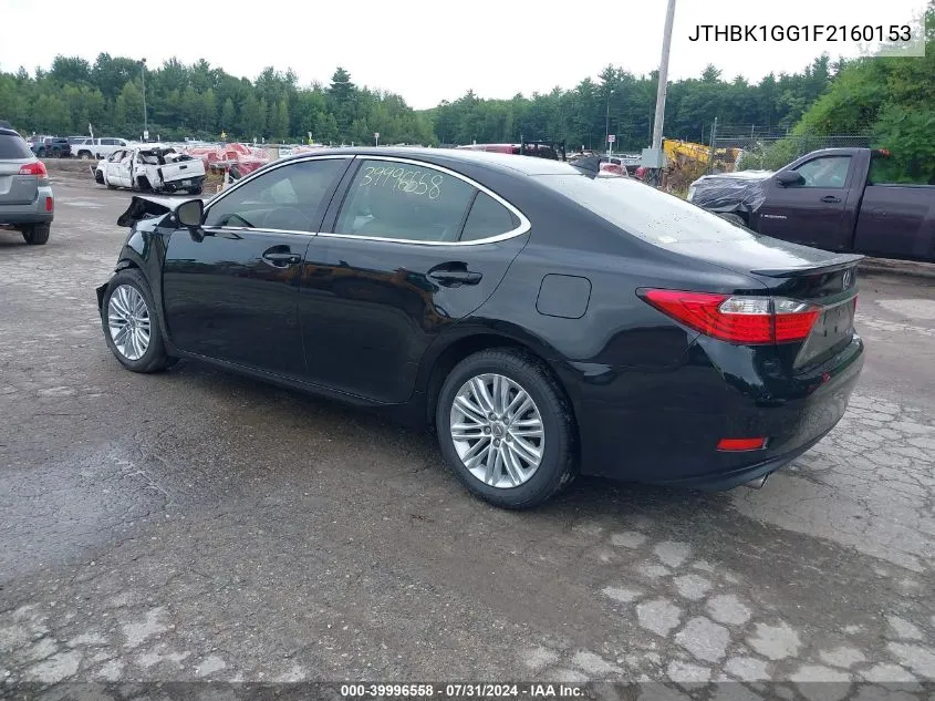 JTHBK1GG1F2160153 2015 Lexus Es 350