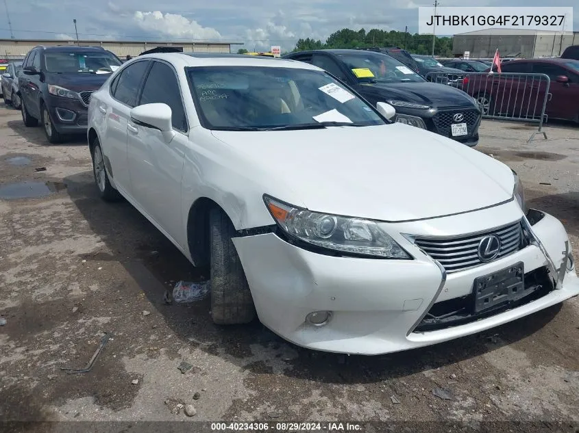 JTHBK1GG4F2179327 2015 Lexus Es 350