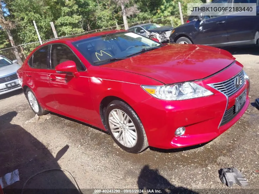 JTHBK1GG9F2183440 2015 Lexus Es 350