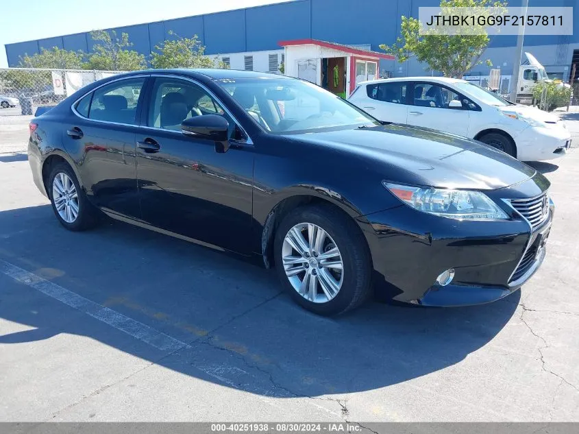 JTHBK1GG9F2157811 2015 Lexus Es 350