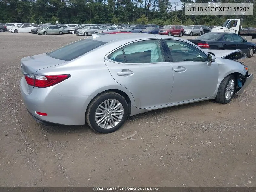 JTHBK1GGXF2158207 2015 Lexus Es 350