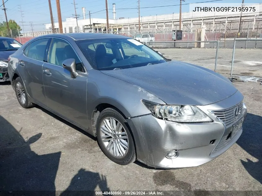 JTHBK1GG9F2195975 2015 Lexus Es 350