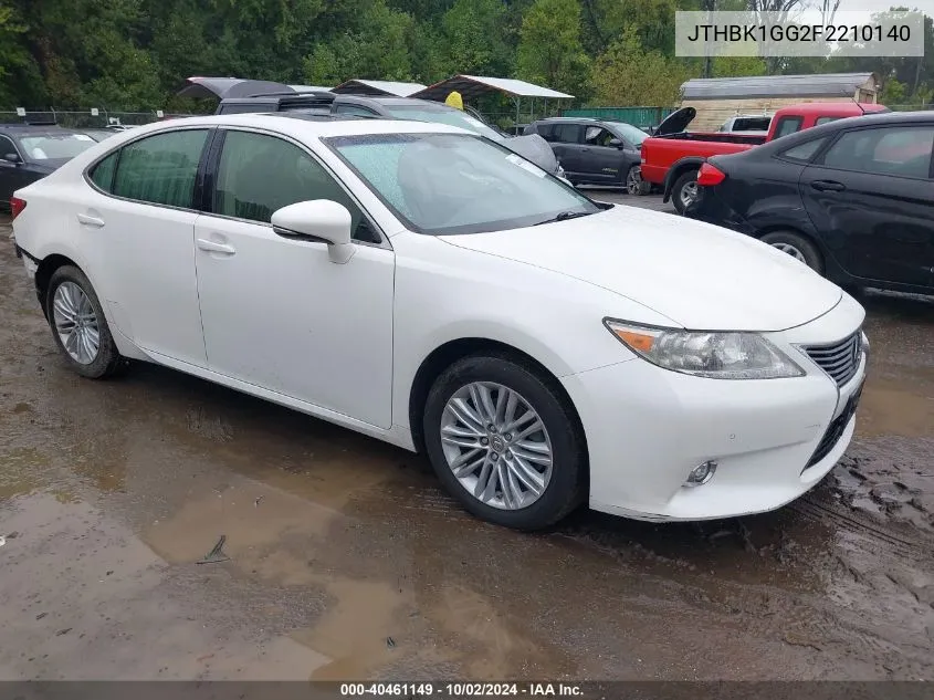 JTHBK1GG2F2210140 2015 Lexus Es 350