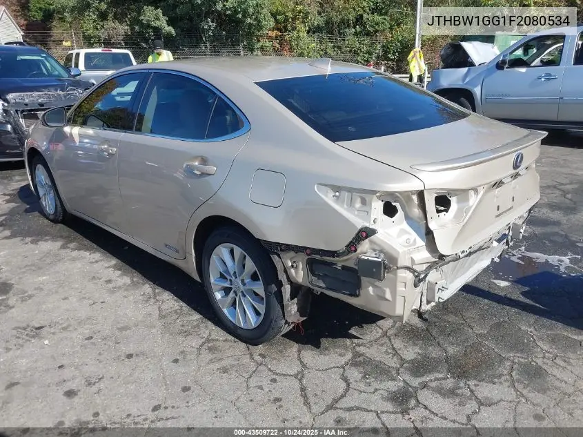 JTHBW1GG1F2080534 2015 Lexus Es 300H