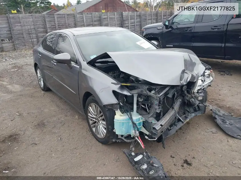 JTHBK1GGXF2177825 2015 Lexus Es 350