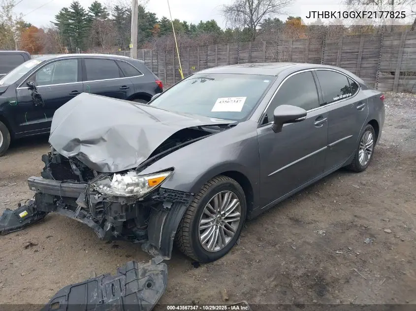 JTHBK1GGXF2177825 2015 Lexus Es 350