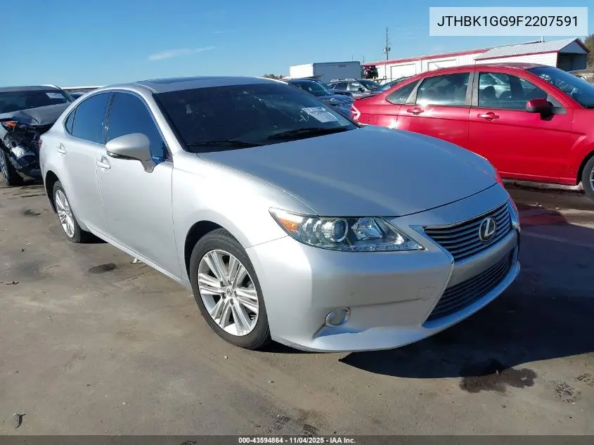 JTHBK1GG9F2207591 2015 Lexus Es 350