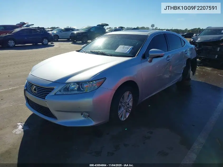 JTHBK1GG9F2207591 2015 Lexus Es 350