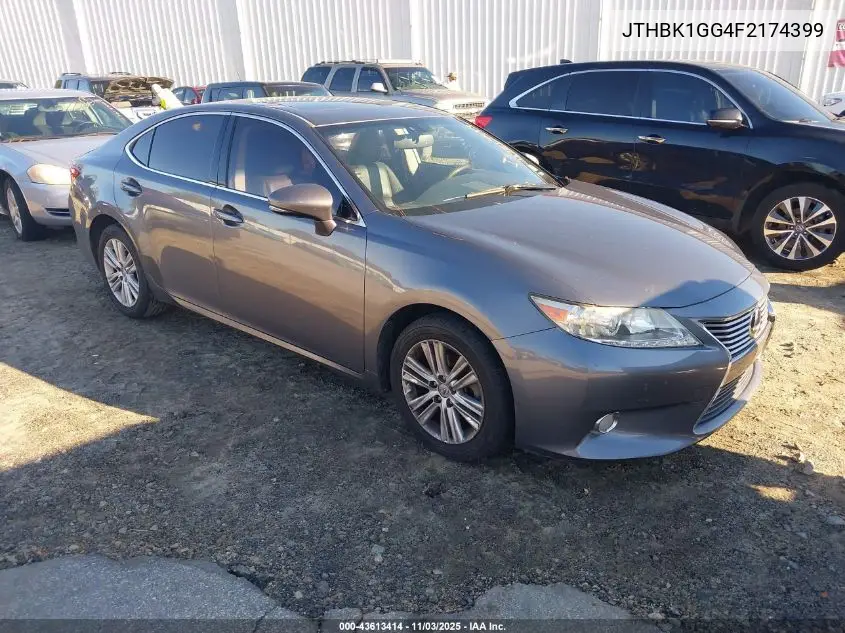 JTHBK1GG4F2174399 2015 Lexus Es 350