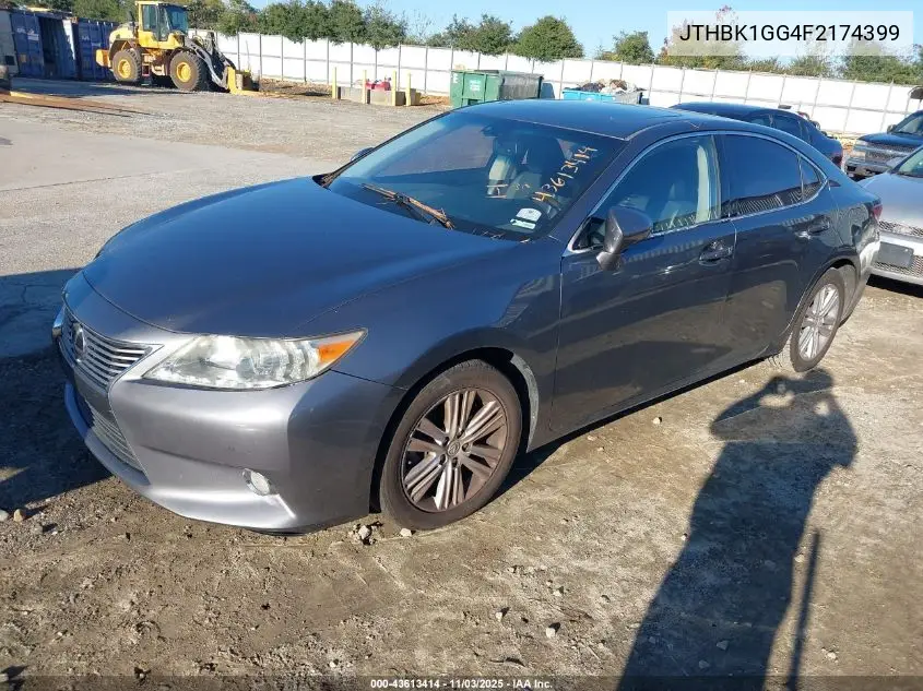 JTHBK1GG4F2174399 2015 Lexus Es 350
