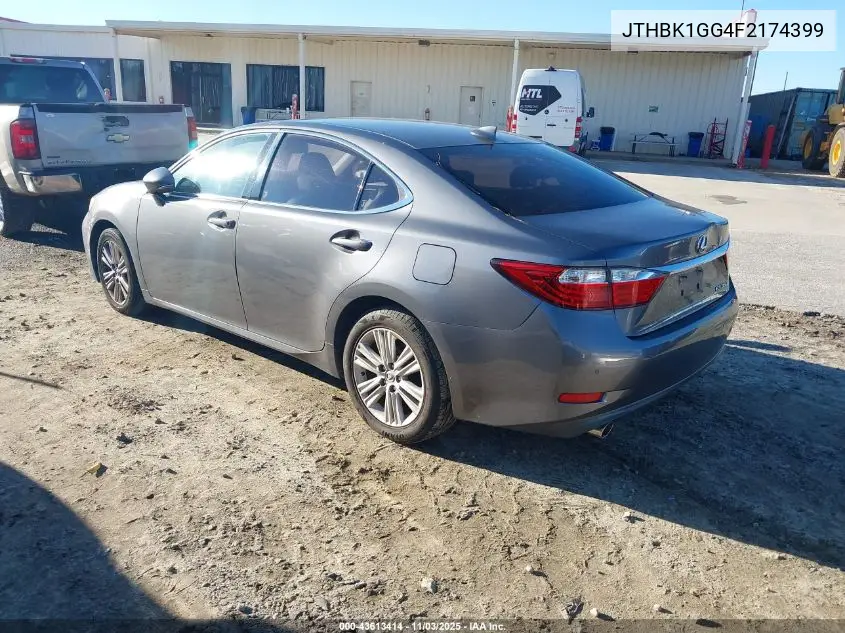 JTHBK1GG4F2174399 2015 Lexus Es 350