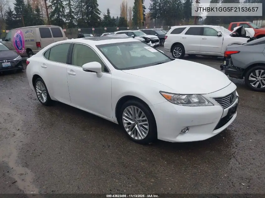 JTHBK1GG5F2153657 2015 Lexus Es 350