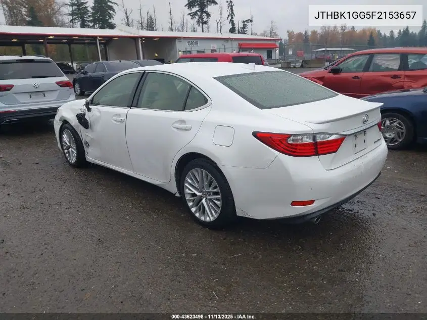 JTHBK1GG5F2153657 2015 Lexus Es 350