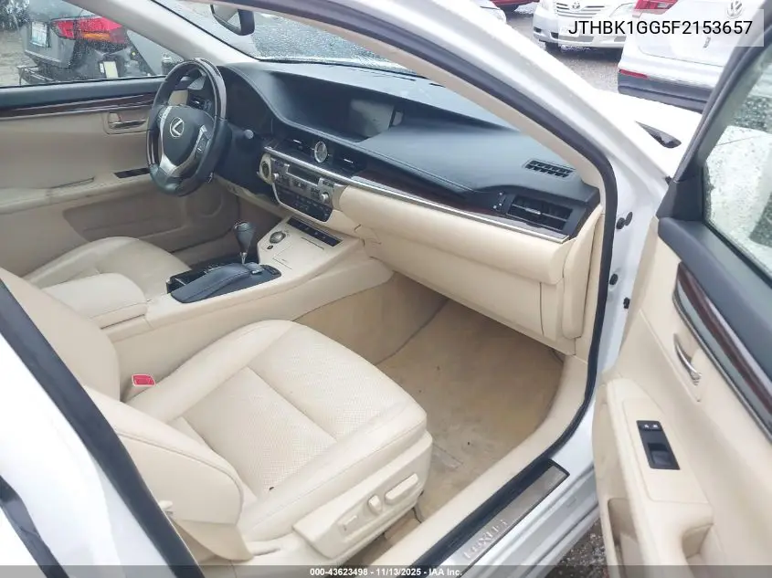 JTHBK1GG5F2153657 2015 Lexus Es 350