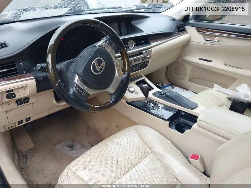 JTHBK1GG3F2208915 2015 Lexus Es 350