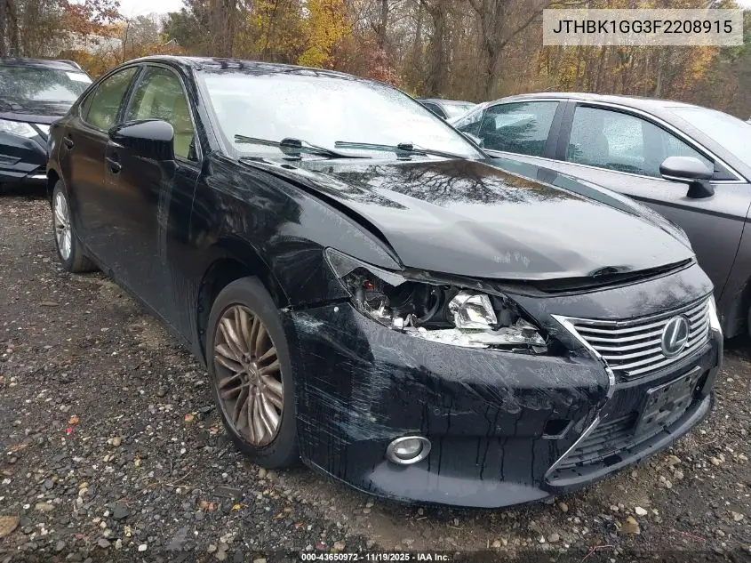 JTHBK1GG3F2208915 2015 Lexus Es 350