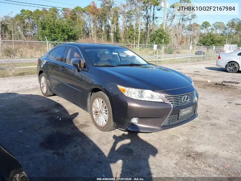 JTHBK1GG2F2167984 2015 Lexus Es 350