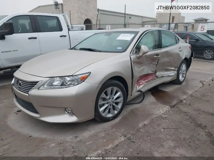 JTHBW1GGXF2082850 2015 Lexus Es 300H