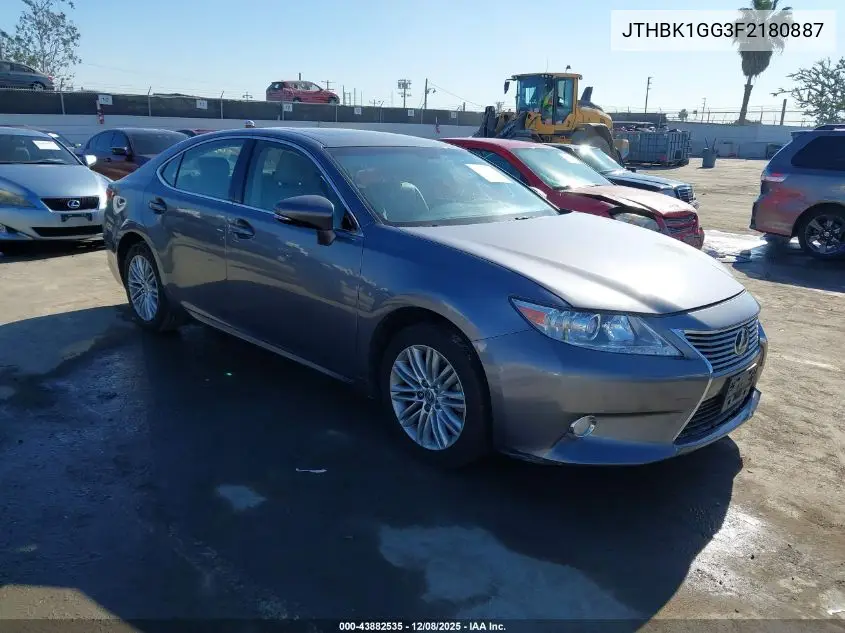 JTHBK1GG3F2180887 2015 Lexus Es 350