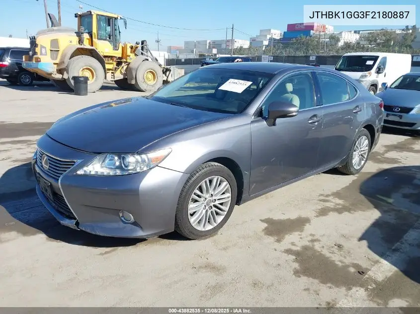 JTHBK1GG3F2180887 2015 Lexus Es 350