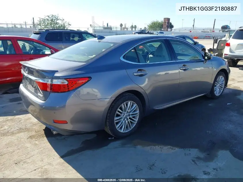 JTHBK1GG3F2180887 2015 Lexus Es 350