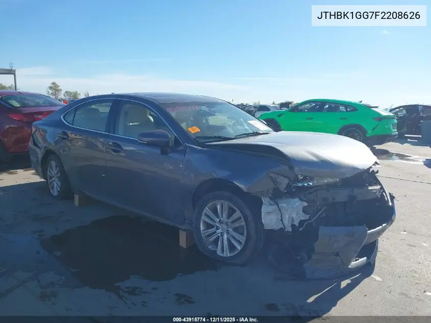 JTHBK1GG7F2208626 2015 Lexus Es 350