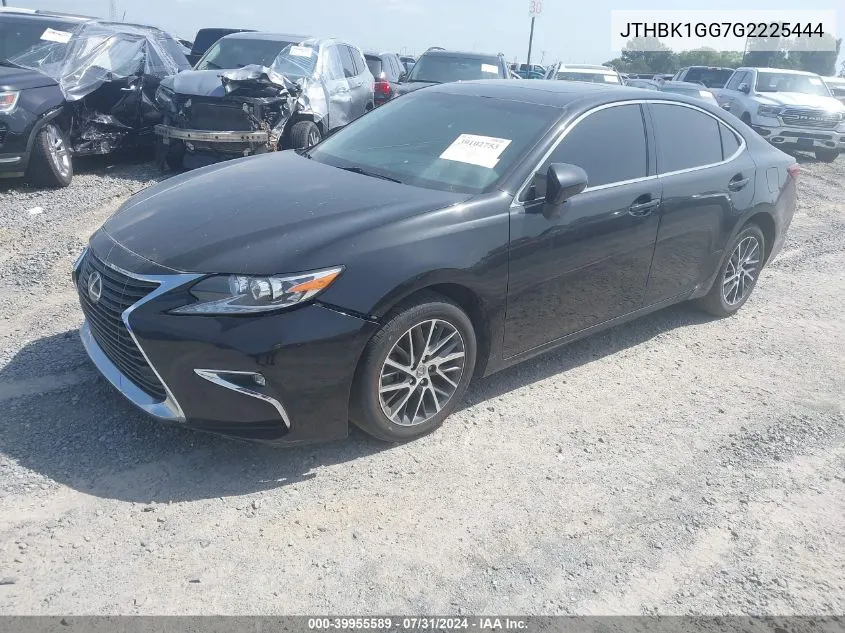 JTHBK1GG7G2225444 2016 Lexus Es 350