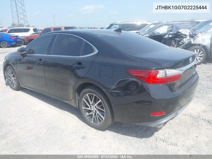 JTHBK1GG7G2225444 2016 Lexus Es 350