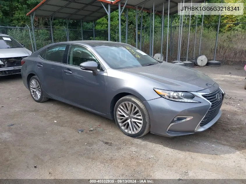 JTHBK1GG6G3218341 2016 Lexus Es 350 350