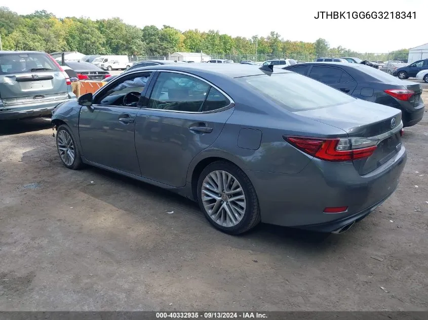 JTHBK1GG6G3218341 2016 Lexus Es 350 350