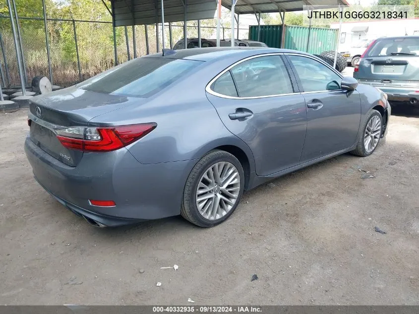 JTHBK1GG6G3218341 2016 Lexus Es 350 350