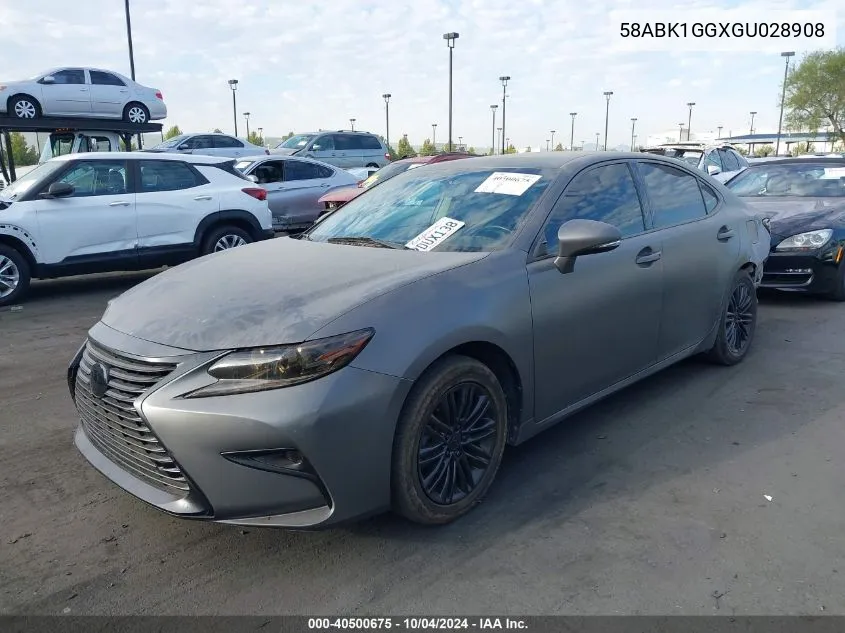 58ABK1GGXGU028908 2016 Lexus Es 350